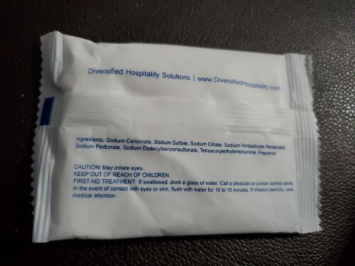 Lot Of 30 Terra Breeze Dishwasher Detergent one load  1.5 oz powder pks not pods - Görsel 3