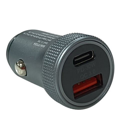 PD 30W USB Type-C Car Charger Fast Charge Adapter For iPhone 13 12 11 Pro Max - Görsel 2