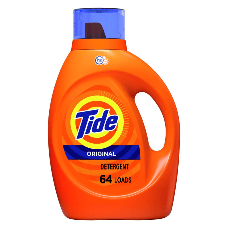 Tide Liquid Laundry Detergent, Original, 64 Loads 92 fl oz, HE Compatible - Görsel 2