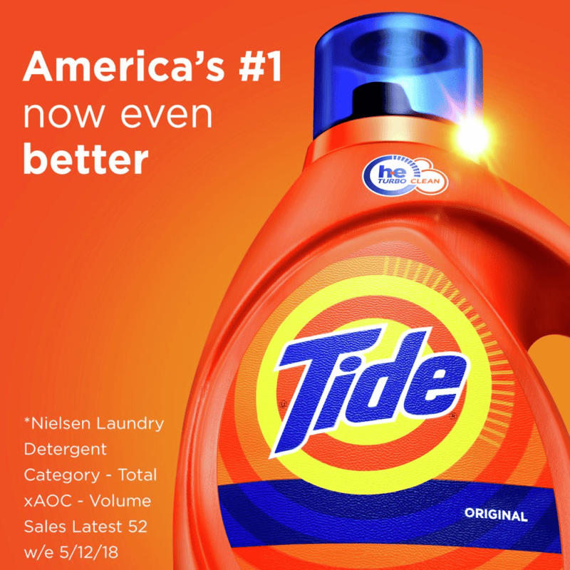 Tide Liquid Laundry Detergent, Original, 64 Loads 92 fl oz, HE Compatible - Görsel 3