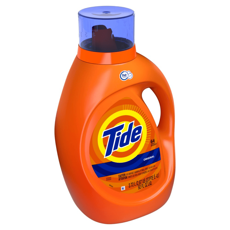 Tide Liquid Laundry Detergent, Original, 64 Loads 92 fl oz, HE Compatible - Görsel 7