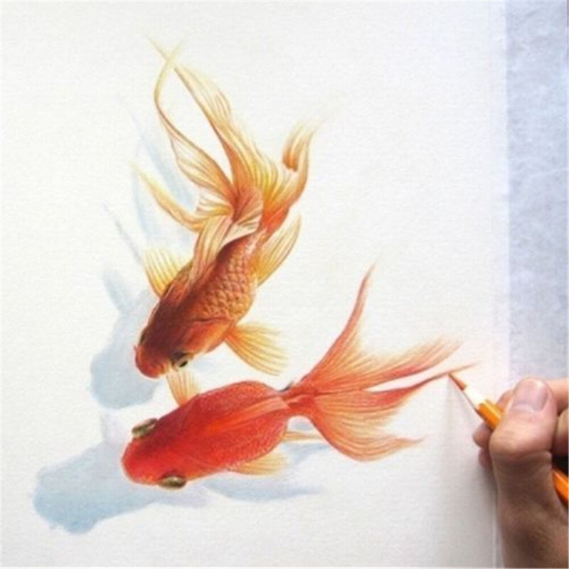 160 Colors Drawing Color Pencil Professionals Artist Pencils Painting Drawing AU - Görsel 6