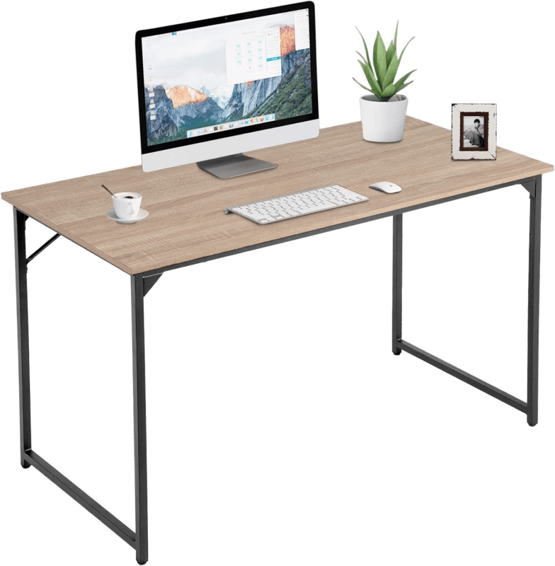 60 Inch Gaming Desk Home office PC Gaming Table RGB Workstation - Görsel 8
