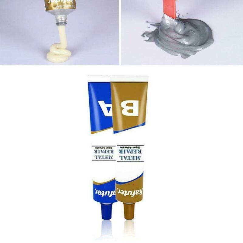 USA 2Pcs Kafuter 60g Industrial Heat Resistance Cold Weld Metal Repair Paste Set - Görsel 11
