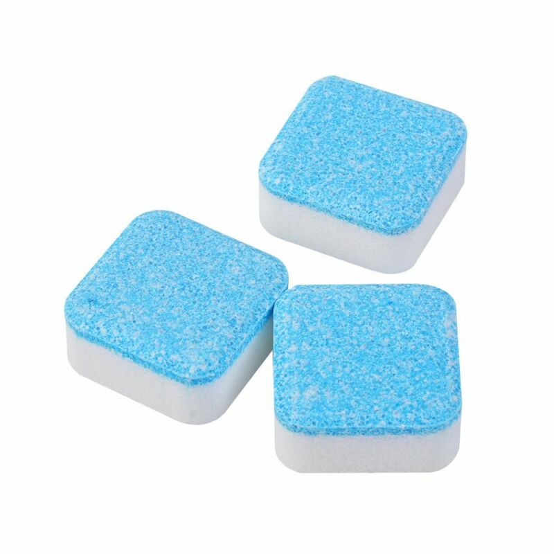 Washing Machine Effervescent Tablet Washer Cleaner Detergent Cleaning Tablets - Görsel 8