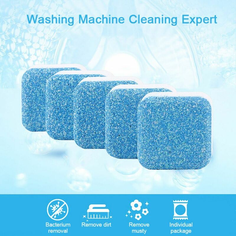 Washing Machine Effervescent Tablet Washer Cleaner Detergent Cleaning Tablets - Görsel 12