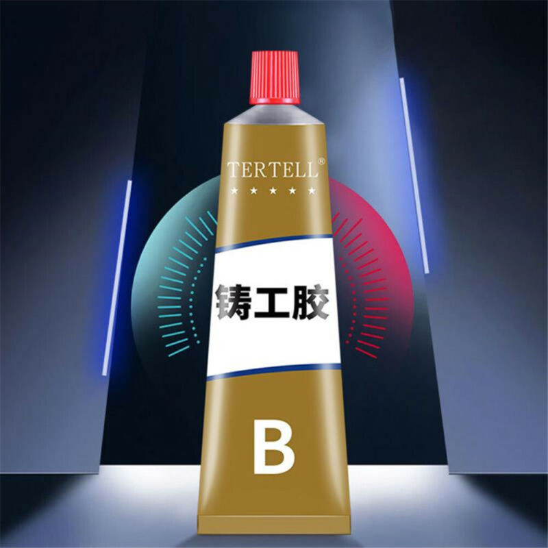 Industrial Metal Repair Paste Glue Heat Resistance Cold Weld Adhesive AB Gel NEW - Görsel 7