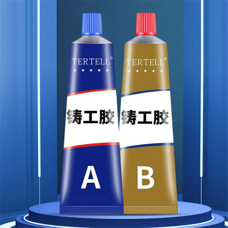 Industrial Metal Repair Paste Glue Heat Resistance Cold Weld Adhesive AB Gel NEW - Görsel 8