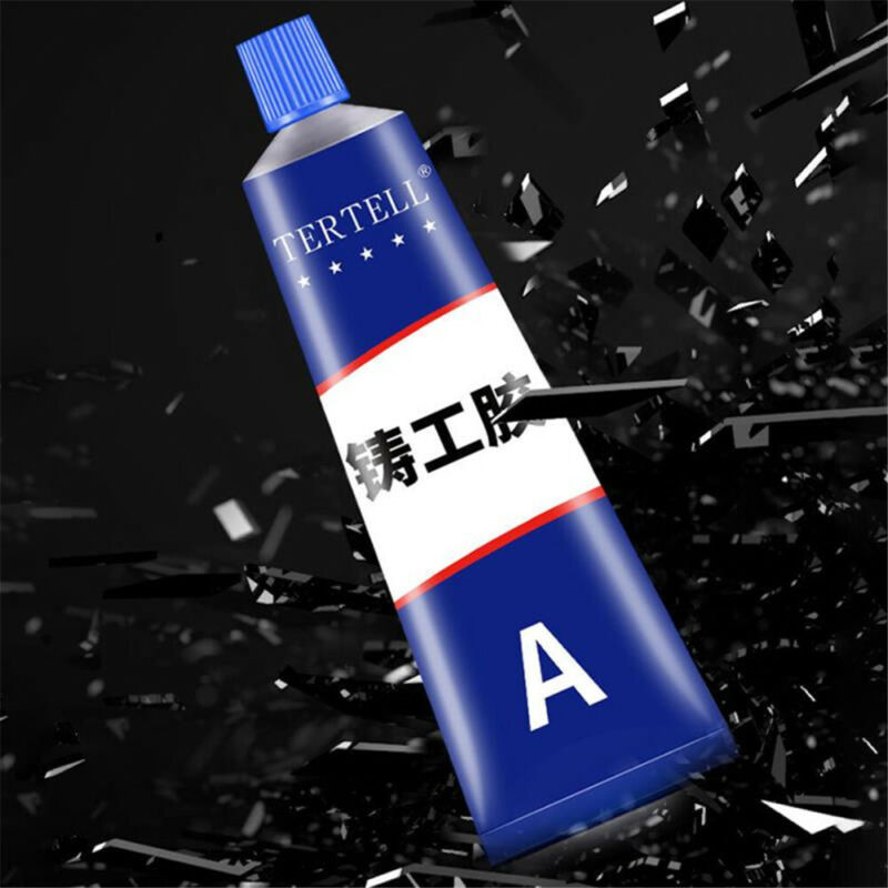 Industrial Metal Repair Paste Glue Heat Resistance Cold Weld Adhesive AB Gel NEW - Görsel 10