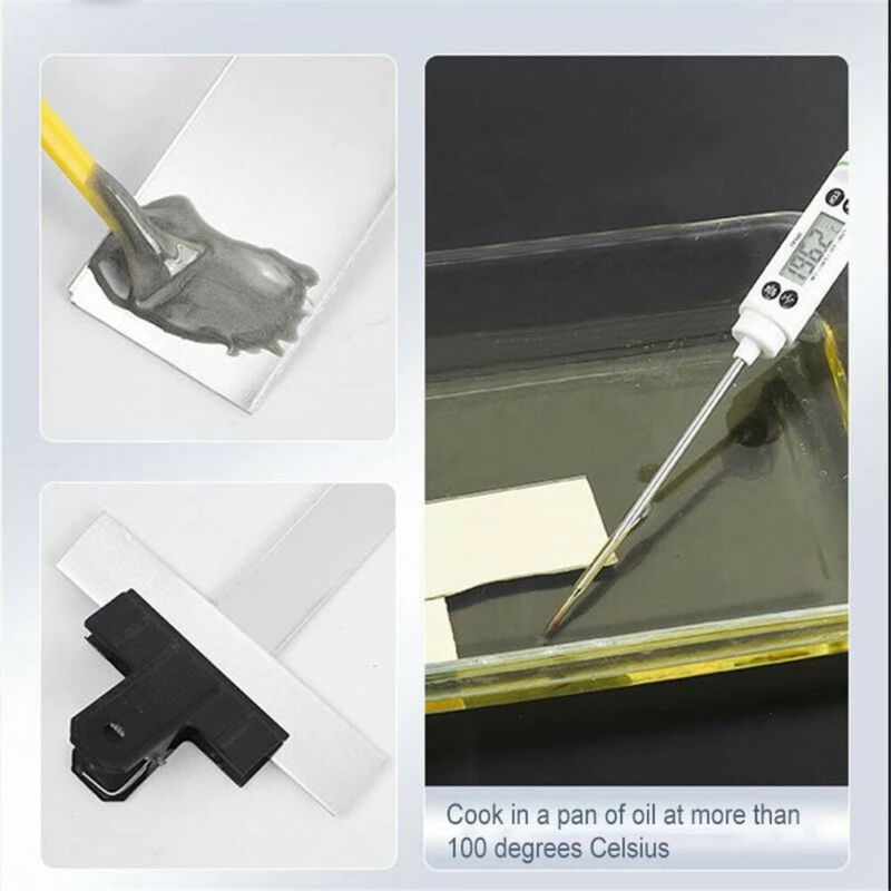 Industrial Metal Repair Paste Glue Heat Resistance Cold Weld Adhesive AB Gel NEW - Görsel 11