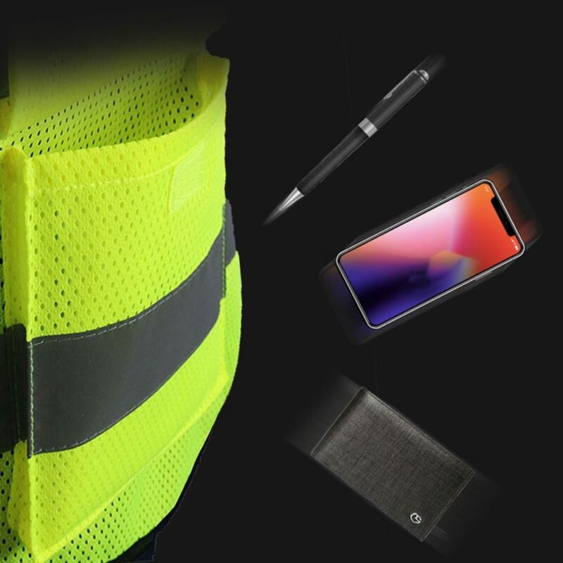 Multi-pockets Safety Jacket Colorful Working Clothes  Universal - Görsel 3