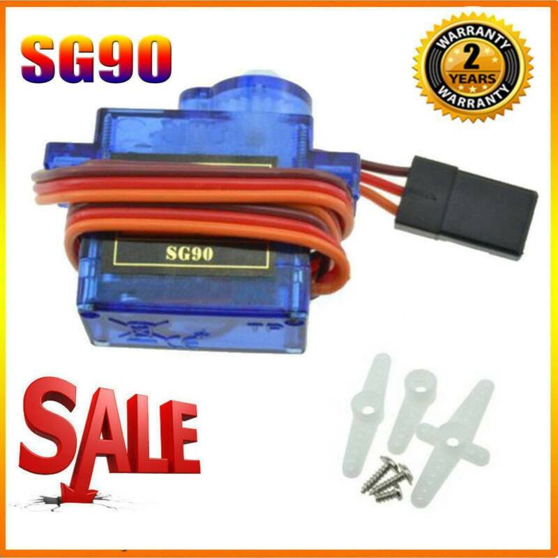 360° SG90 9G Micro Servo Motor Mini For RC Robot Helicopter Airplane Boat Plane - Görsel 4