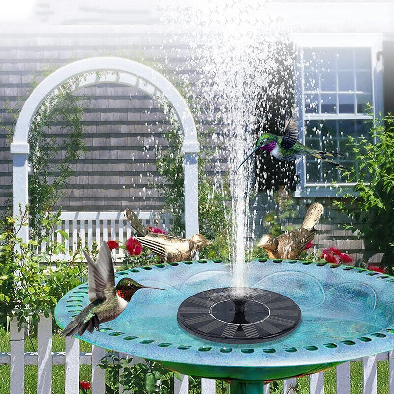 Solar Powered Water Fountain Pump for Garden Ponds Fish Tank Aquarium H - Görsel 5