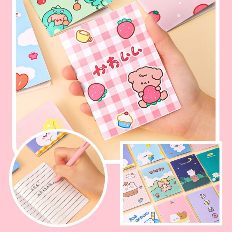 Cute Stationery Students Notepad Mini Notebook Diary Notebook Writing Book - Görsel 4