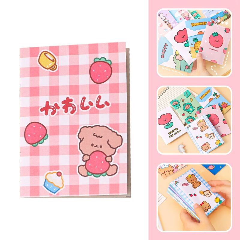 Cute Stationery Students Notepad Mini Notebook Diary Notebook Writing Book - Görsel 5