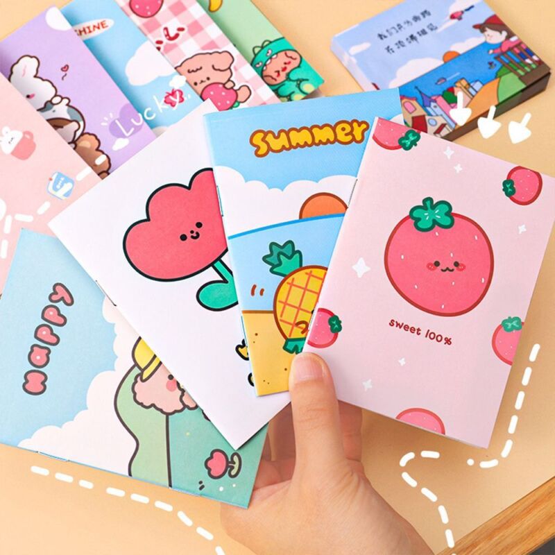 Cute Stationery Students Notepad Mini Notebook Diary Notebook Writing Book - Görsel 6