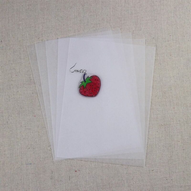 Film Shrink Film Sheets Shrink Plastic Paper Shrinkable Paper Heat Shrink Paper - Görsel 10