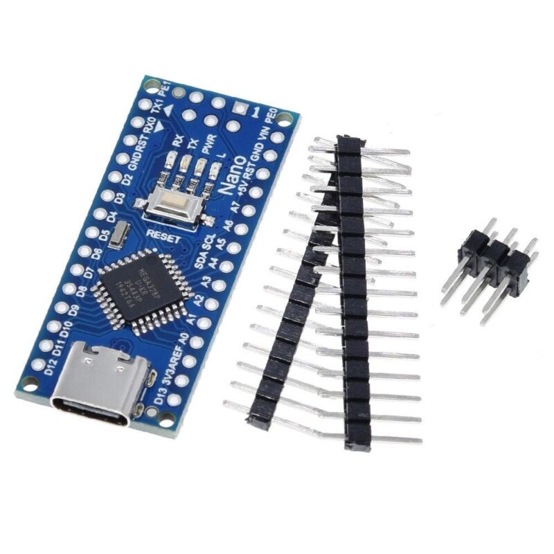 Arduino ATMEGA328P Nano 3.0 Controller Mini-USB Mit dem Bootloader CH340 Fahrer - Görsel 5