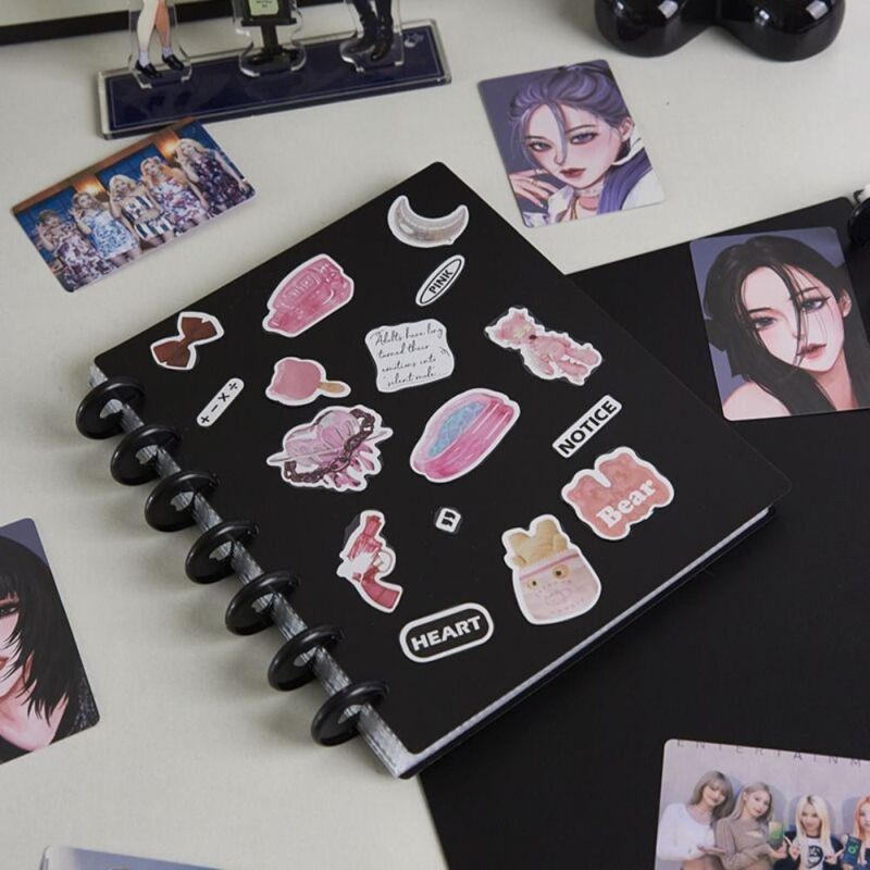 Kpop Loose-leaf Binder INS Idol Cards Collect Book New Photo Album  Star Chaser - Görsel 3