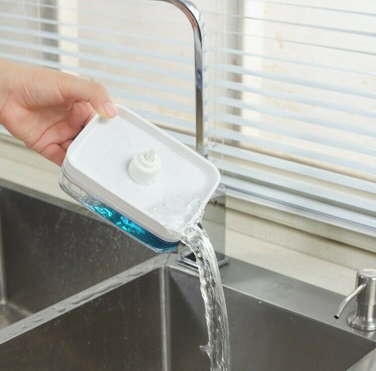 kitchen soap dispenser sponge holder - Görsel 2