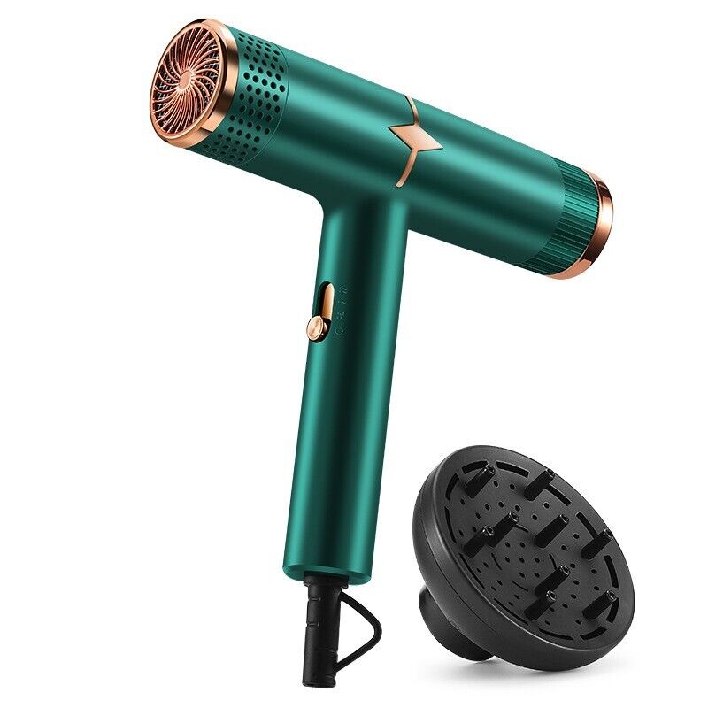 PHON PROFESSIONALE ASCIUGACAPELLI 1000W Triplo Diffusore A PETTINE PER CAPELLI - Görsel 1