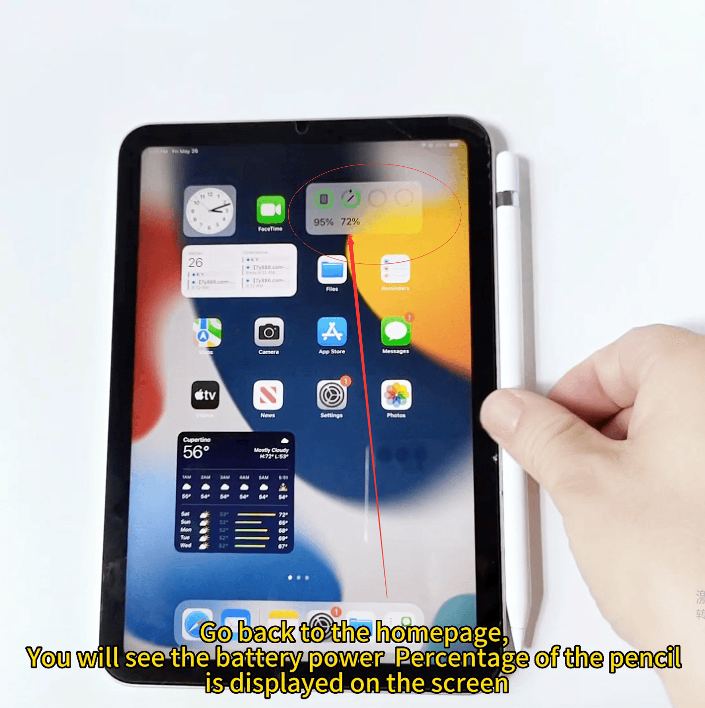 For Apple Pencil Bluetooth Wireless Charging Stylus for iPad/Pro/Mini 6/Air 4 5 - Görsel 8