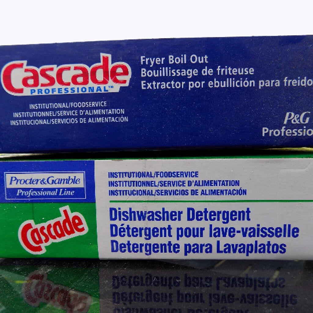 CASCADE DISHWASHER DETERGENT w/ PHOSPHATE 85 oz Old Formula New Box CLEAN DISHES - Görsel 2
