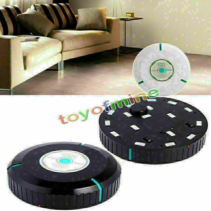 9 inch Home Robotic Smart Auto Cleaner Robot Microfiber Mop Dust Cleaning - Görsel 1