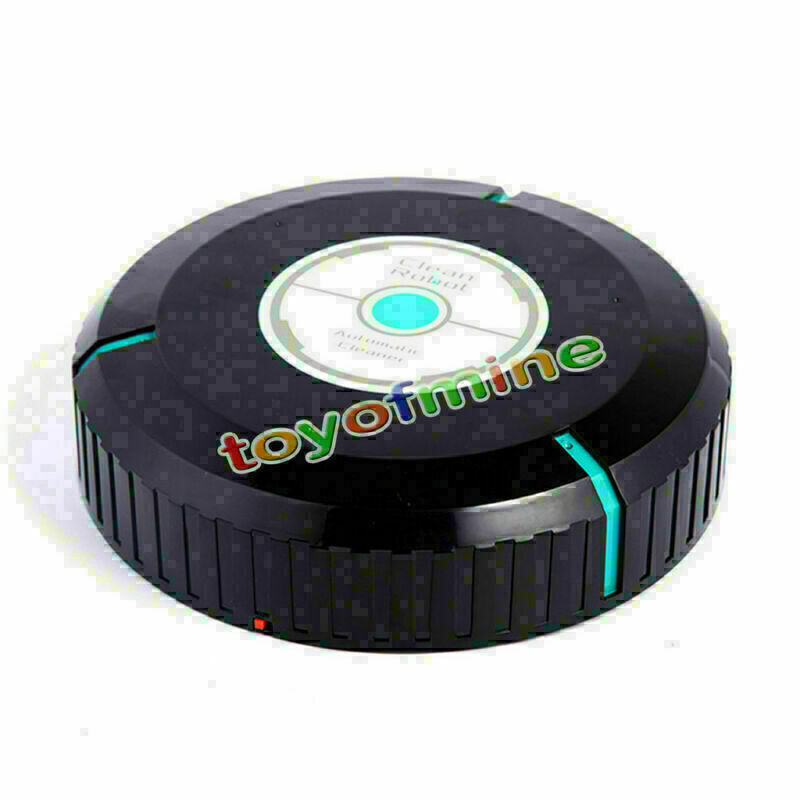 9 inch Home Robotic Smart Auto Cleaner Robot Microfiber Mop Dust Cleaning - Görsel 2