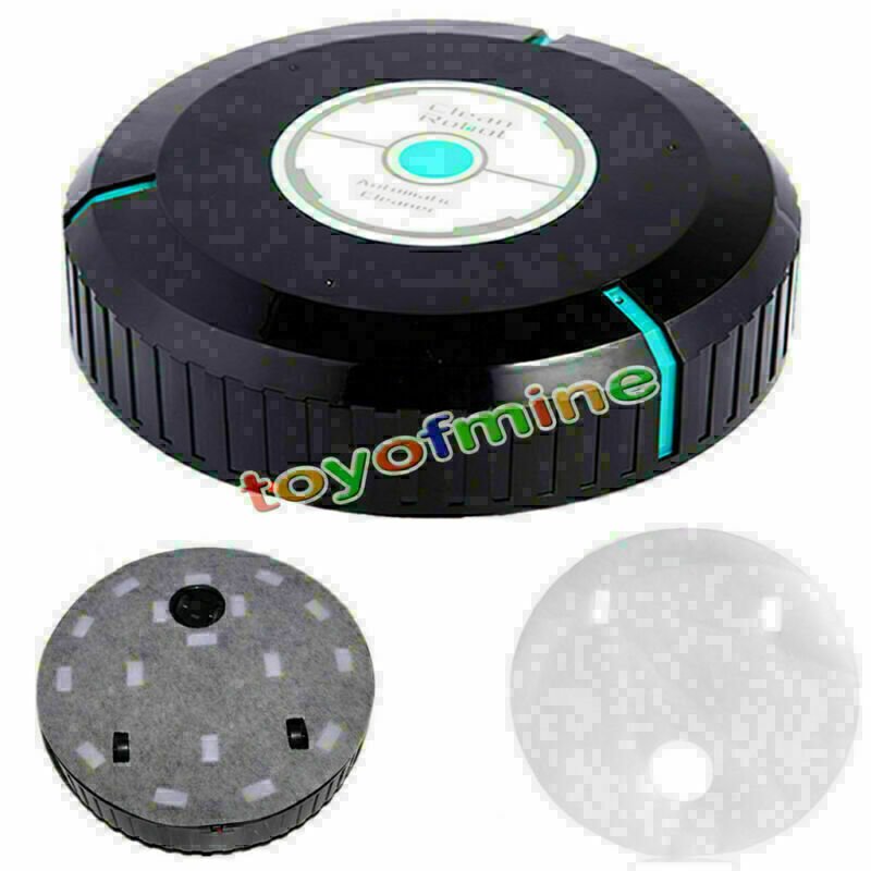 9 inch Home Robotic Smart Auto Cleaner Robot Microfiber Mop Dust Cleaning - Görsel 8