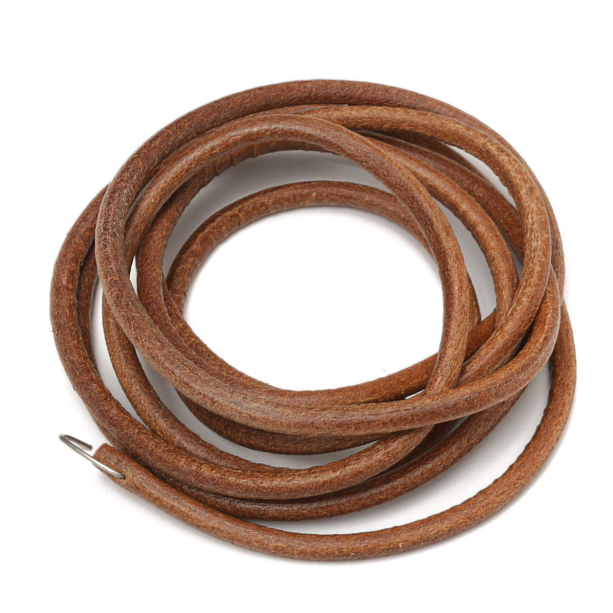 72" 183cm Leather Belt Antique Treadle Parts + Hook For Singer Sewing Machine - Görsel 5