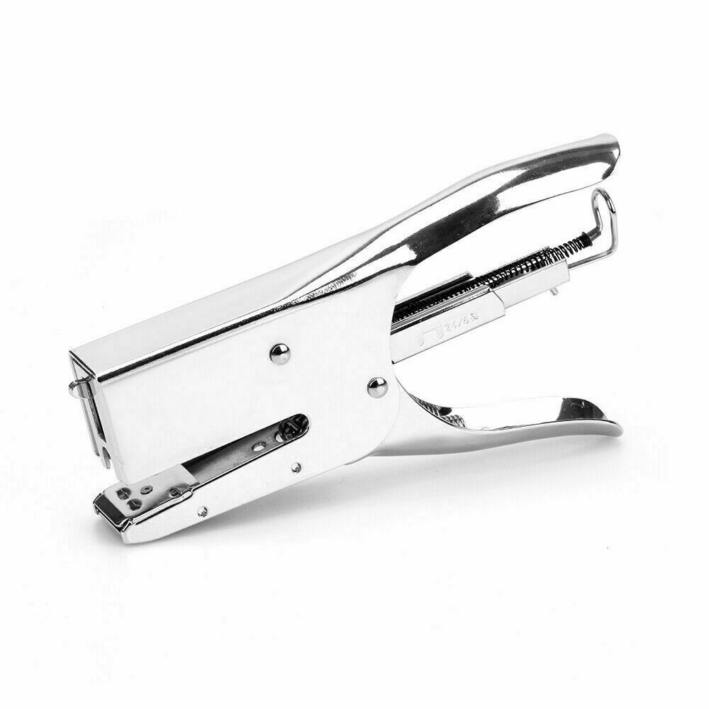 HEAVY DUTY PLIER STAPLER Multi Material Office Craft Fabric + 400 26/6 Staples - Görsel 3