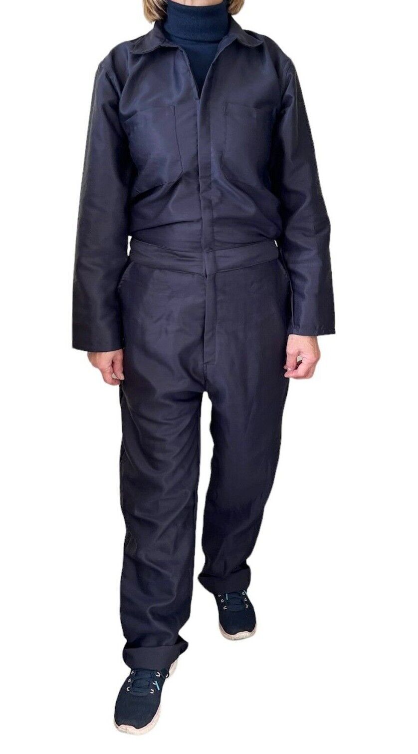 Womens Long Sleeve Coveralls Boilersuit Workwear Ladies Girls Overalls - Görsel 2