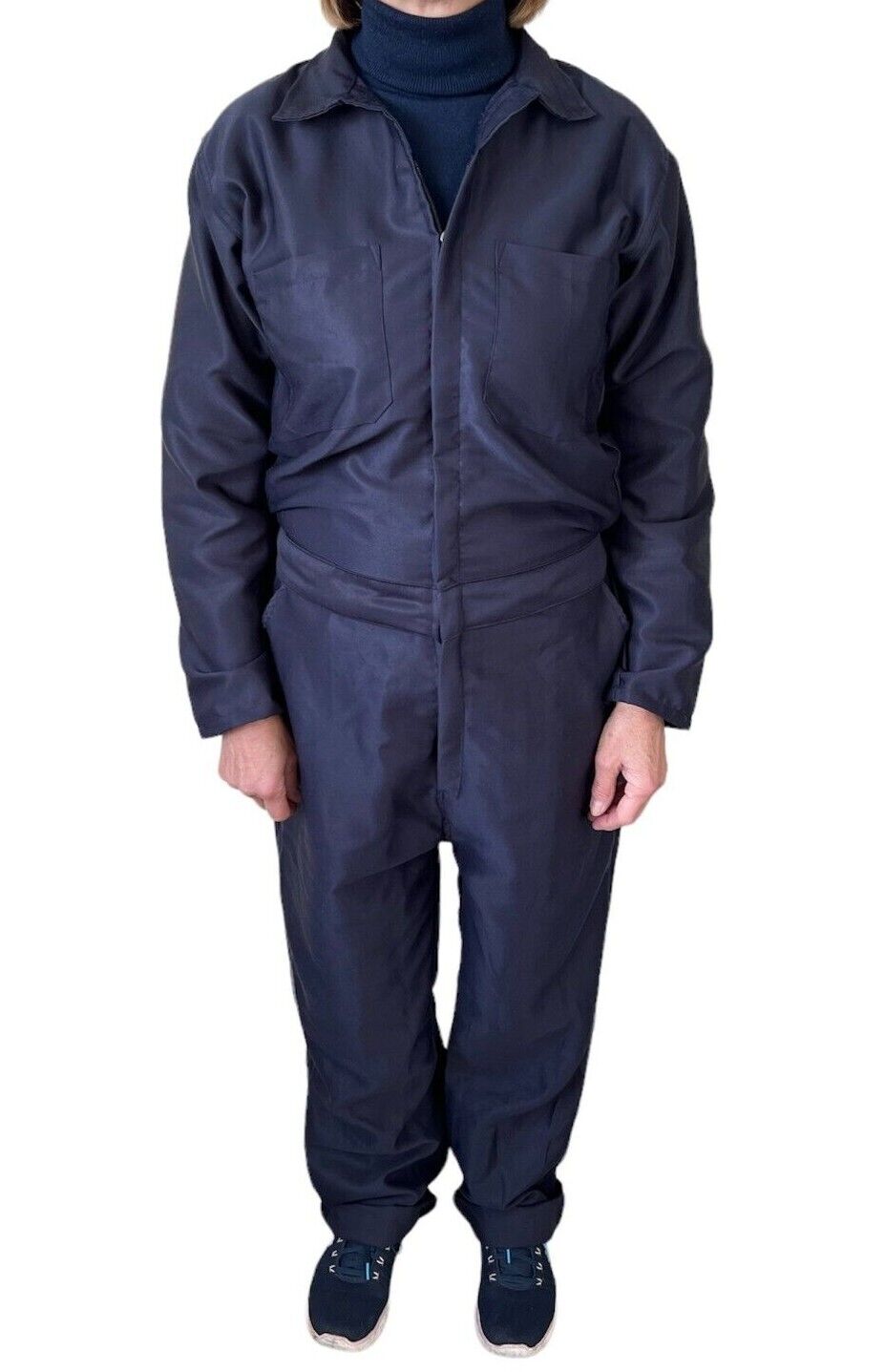 Womens Long Sleeve Coveralls Boilersuit Workwear Ladies Girls Overalls - Görsel 4