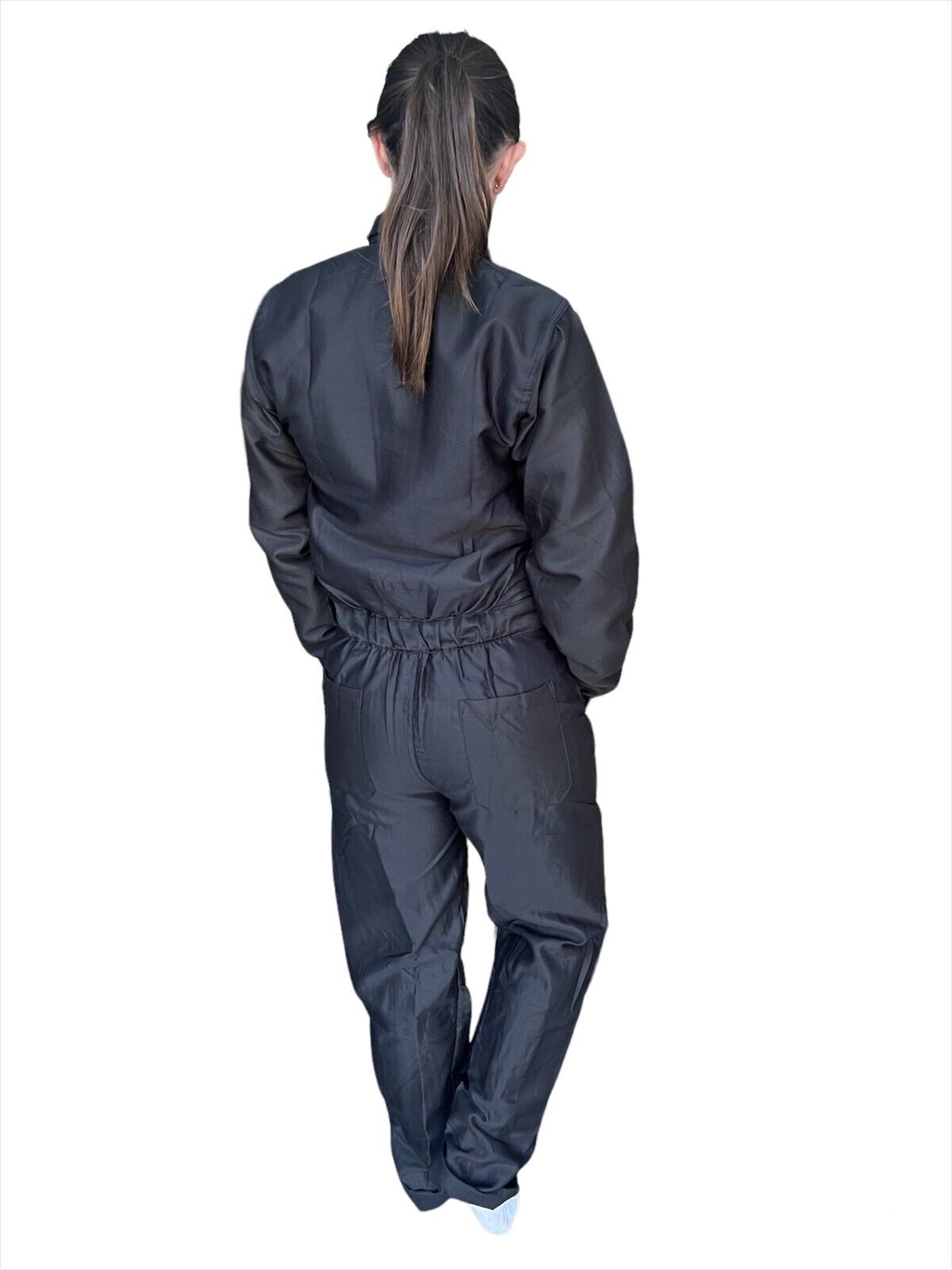 Womens Long Sleeve Coveralls Boilersuit Workwear Ladies Girls Overalls - Görsel 7