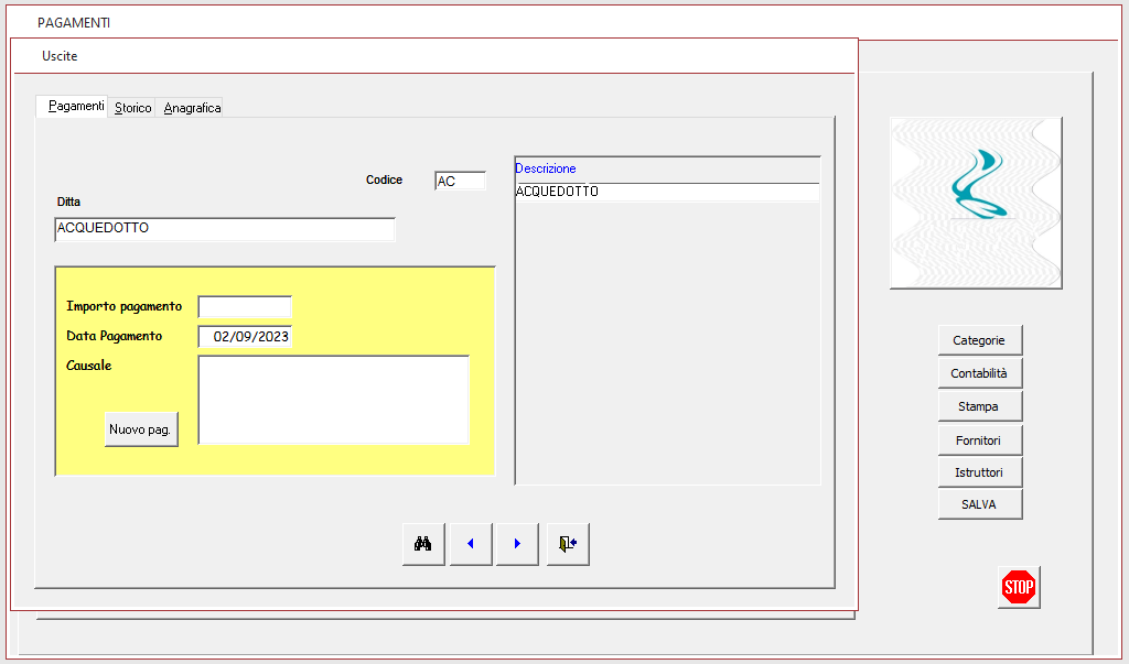 Software palestre settore Arti M Controllo accessi palestre 1.2 - Görsel 1