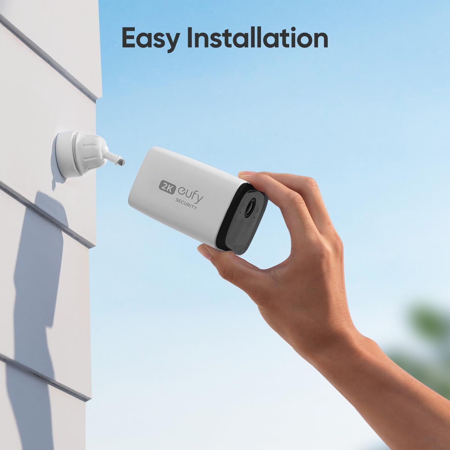 eufy Security SoloCam C210 Wireless Outdoor Camera 2K Smart AI Surveillance Cam - Görsel 6