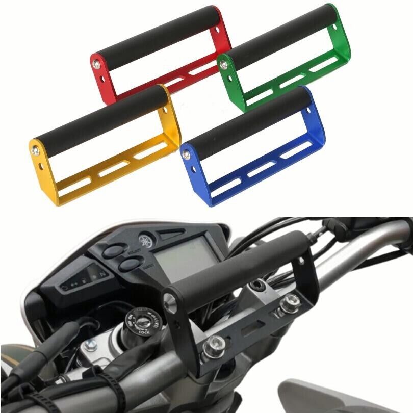 Phone GPS Navigation Bracket Mount Holder Bar For Universal off-road motorcycle - Görsel 1
