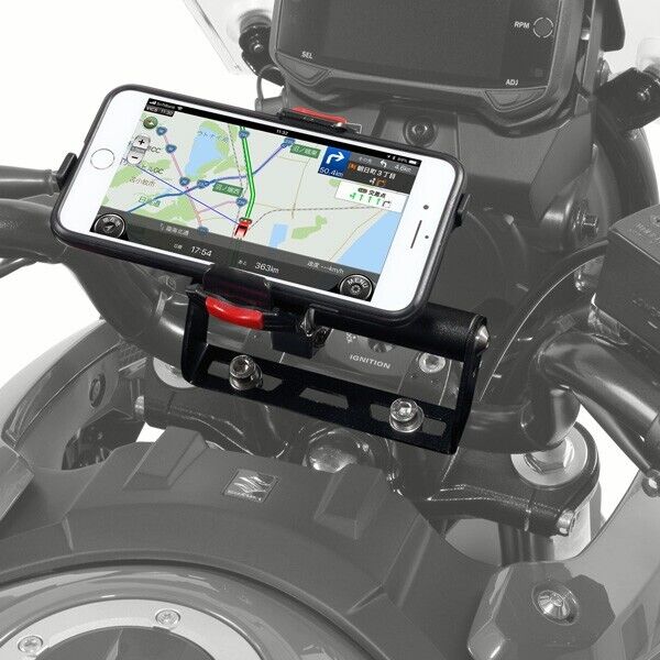 Phone GPS Navigation Bracket Mount Holder Bar For Universal off-road motorcycle - Görsel 6