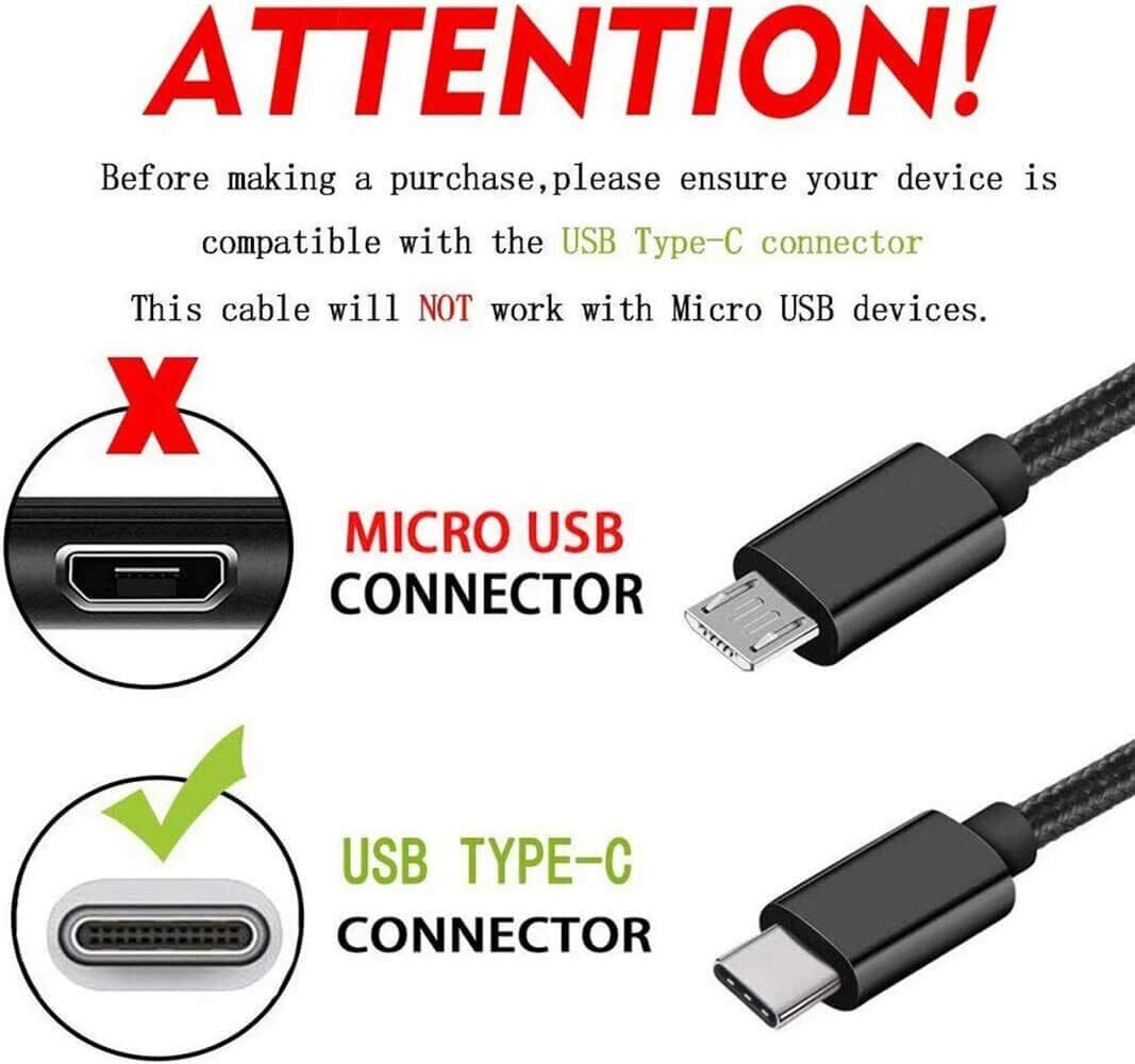 25w Type USB-C Super Fast Wall Charger+6FT Cable Samsung Galaxy A14 A23 A34 A54 - Görsel 9