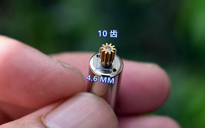 8520 8.5mm*20mm DC 3.7V/7.4V High Speed Micro Coreless Motor Engine DIY RC Drone - Görsel 4