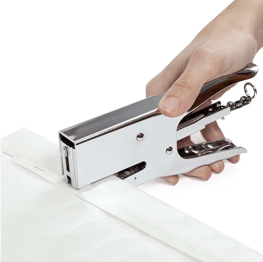 HEAVY DUTY PLIER STAPLER Multi Material Office Craft Fabric + 400 26/6 Staples - Görsel 5