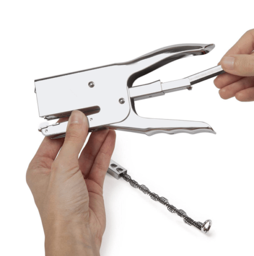 HEAVY DUTY PLIER STAPLER Multi Material Office Craft Fabric + 400 26/6 Staples - Görsel 6