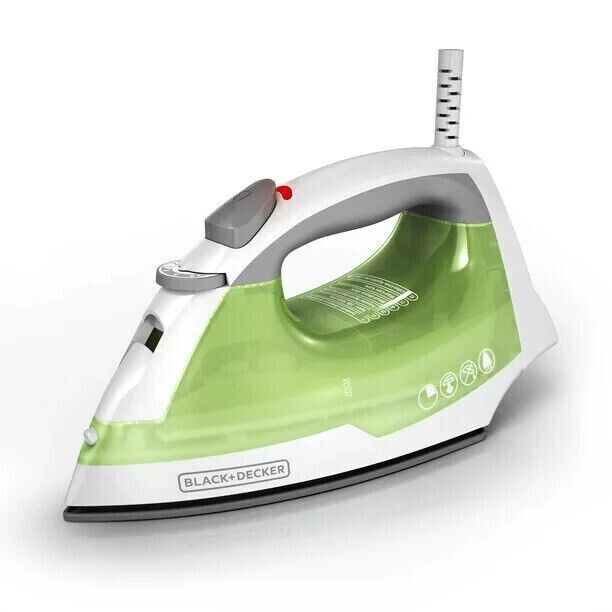 Professional Steam Iron Clothes Nonstick With Compact Garment Portable Anti-Drip - Görsel 2