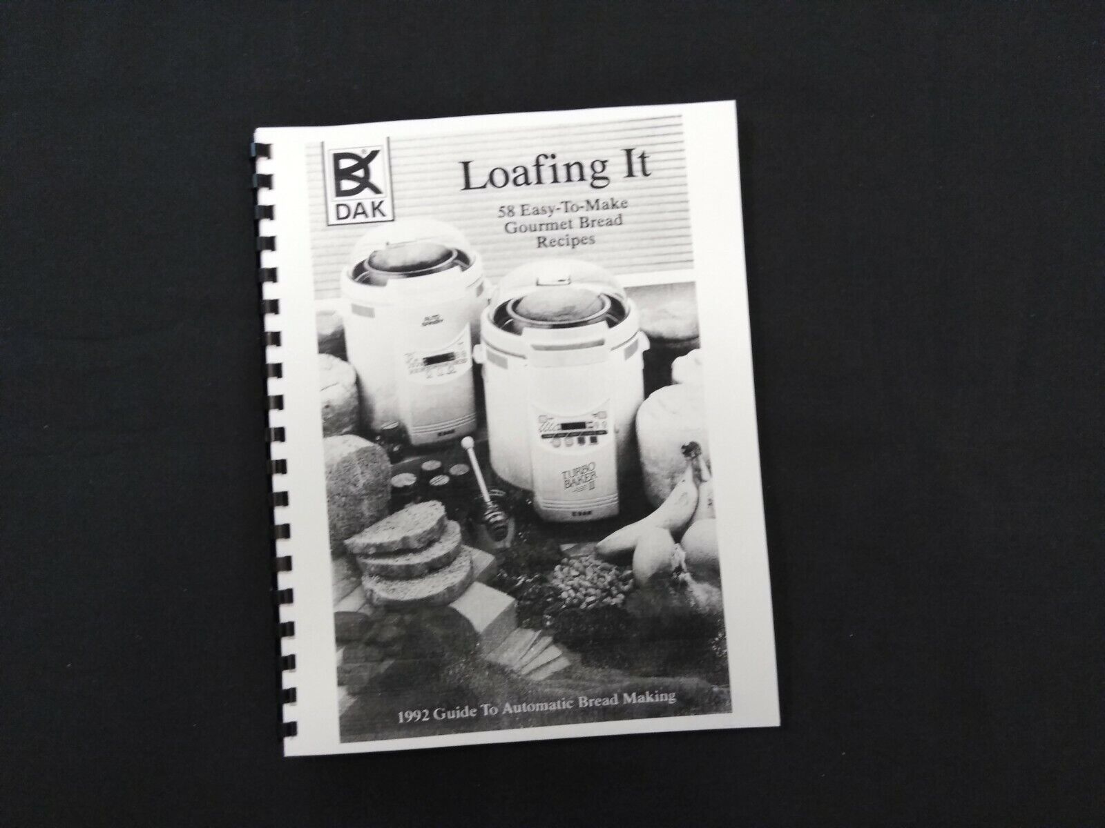 DAK Welbilt Loafing It Bread Maker Machine RecipesLaser Printed On High Quality