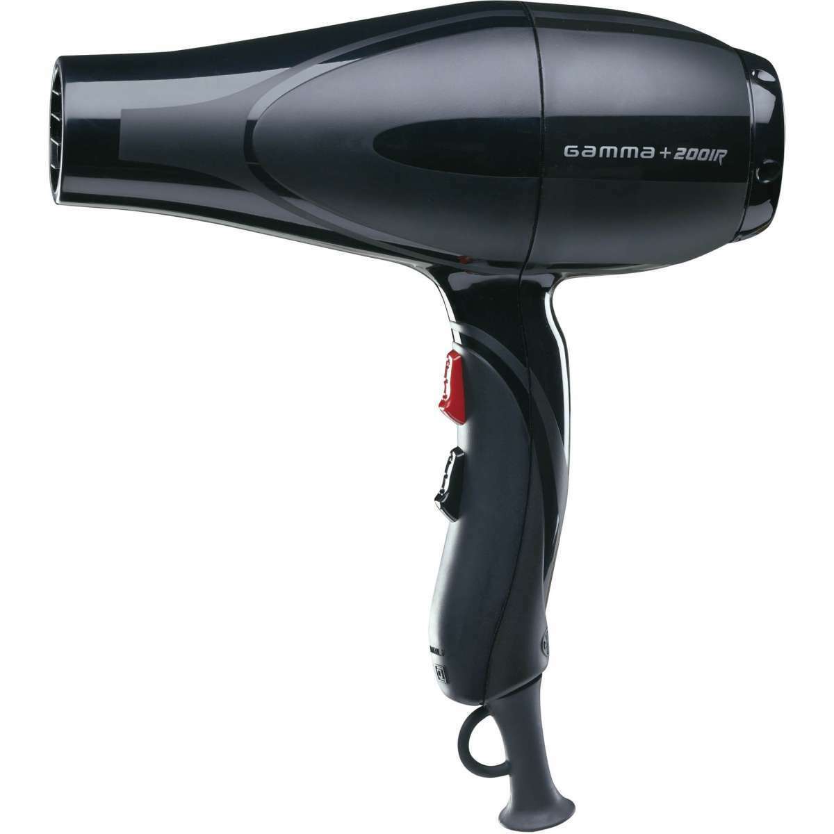 Asciugacapelli Professionale GAMMA PIU' 2001R Nero 2200W spina italiana - Görsel 1