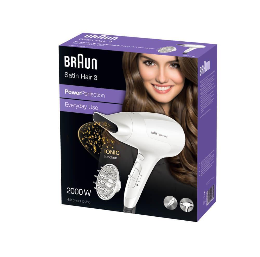 Braun Secador Profi-Fön Fönmaschine Secador de Pelo Poder Perfection + Difusor - Görsel 7