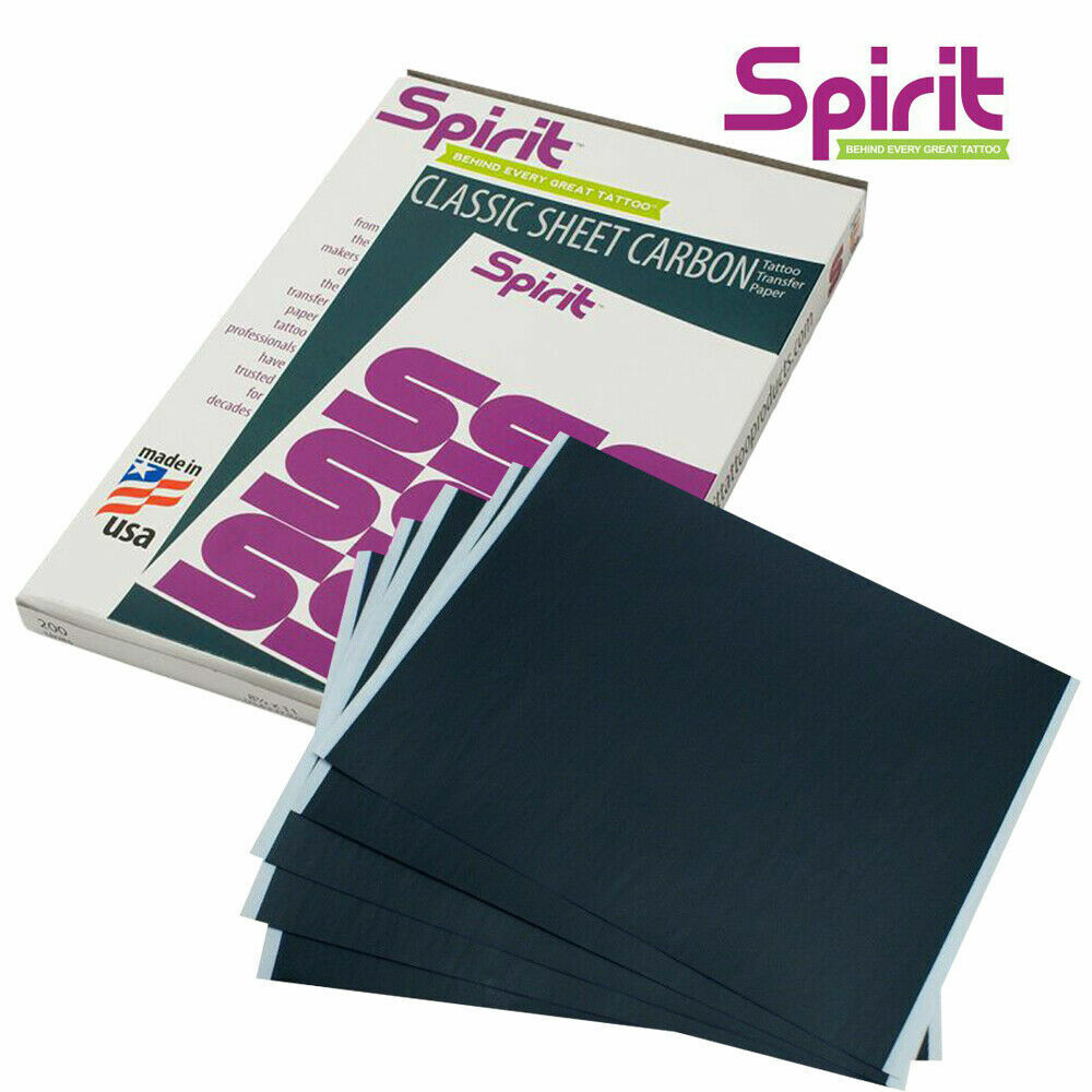 Spirit Manual Tattoo Carbon Paper - Authentic - A4 Hectograph Stencil Transfer - Görsel 2