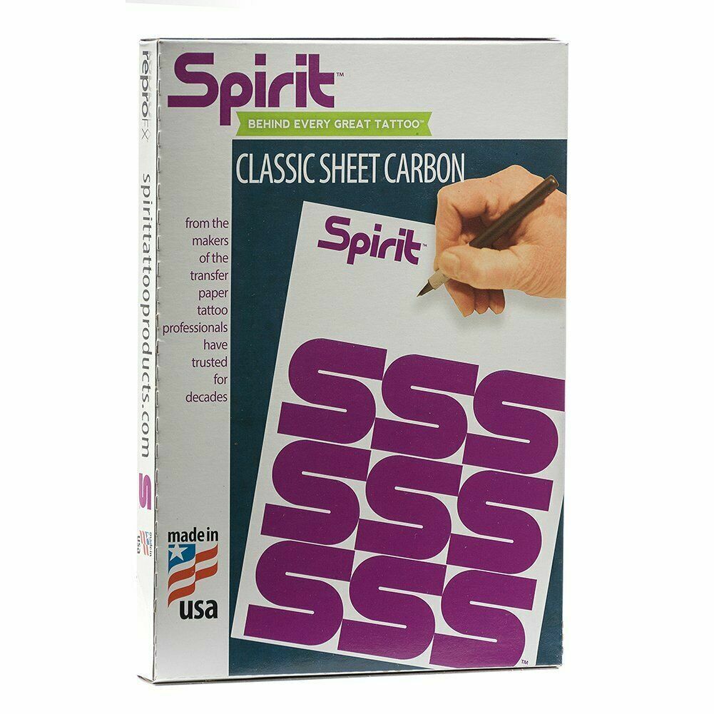 Spirit Manual Tattoo Carbon Paper - Authentic - A4 Hectograph Stencil Transfer - Görsel 3
