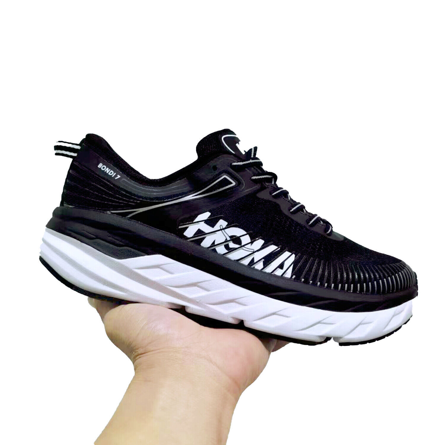 Hoka One One Bondi 7 Men's Running Shoes Sneakers Athletic GYM Sport Trainer Man - Görsel 2